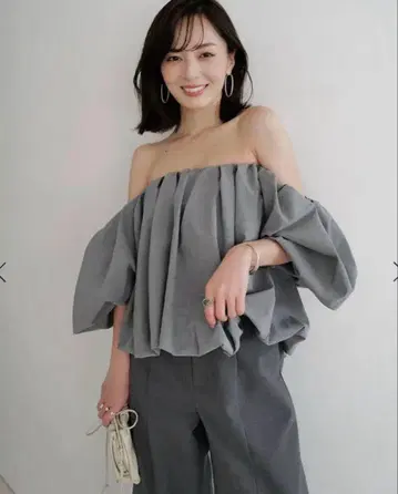 애뉴언스 볼륨 벌룬 상의
