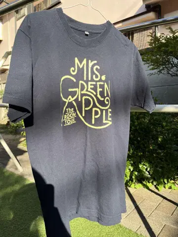 Mrs. GREEN APPLE The Room Tour 티셔츠 네이비