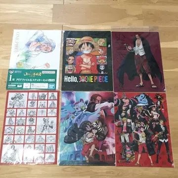 영화 ONE PIECE FILM RED 원피스 클리어파일 세트