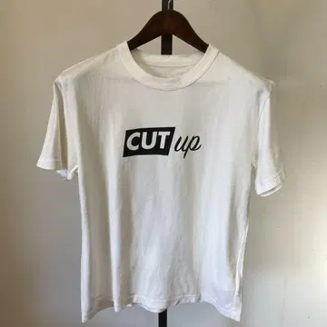 sacai 1430 CUT up 코튼 T셔츠 사이즈 1 화이트