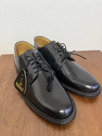 리걸 REGAL 블랙 신발 24.5cm 비즈니스 슈즈 플레인토