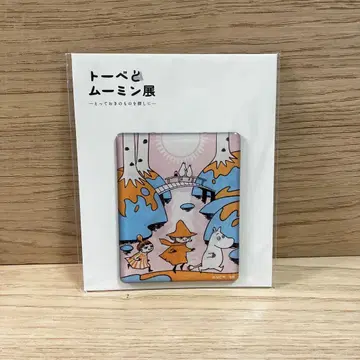 [미사용 새상품] 토베 얀손과 무민 전시회 마그넷 핑크