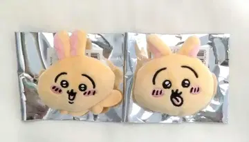 치이카와 (먼작귀) 혜택 사이좋은 인형 배지 여러 표정 토끼 2종 세트