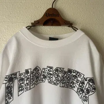 00s thrasher 트레셔 스컬 패턴 티셔츠 L 해골 해골