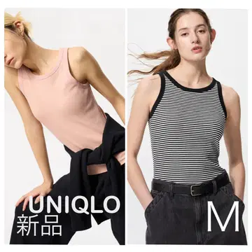 유니클로 아메리칸 슬리브 브라 탱크탑 M UNIQLO 미사용 새상품