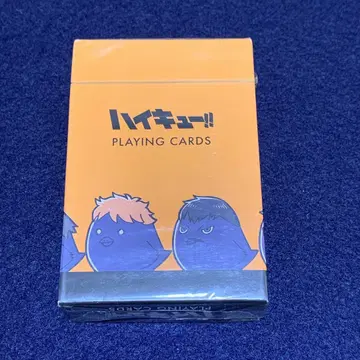 하이큐 플레이 카드 트럼프 대만 한정품