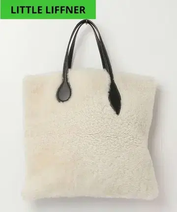 LITTLE LIFFNER 퍼 가죽 토트백 핸드백