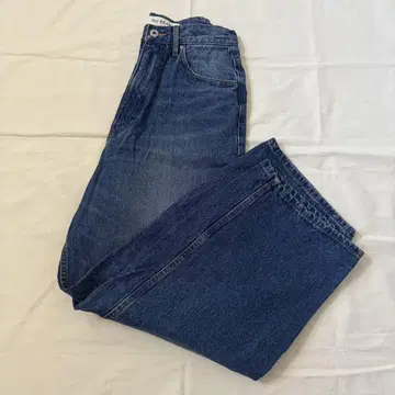 beams Ray 데님 와이드 팬츠 여성용