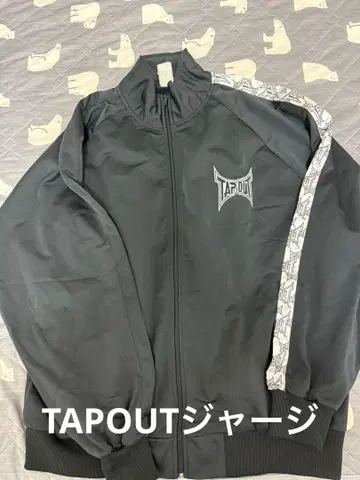 초레어! TAPOUT 탭아웃 저지 탑 블랙 UFC MMA RIZIN