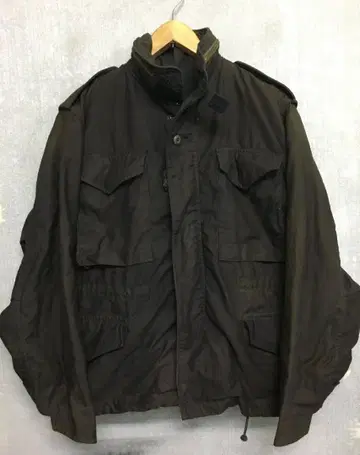 US ARMY M65 페인트 색빠짐 자켓 60s 사이즈 S 사용감