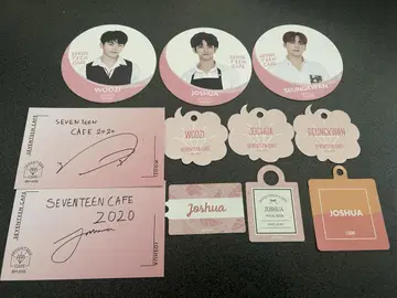SEVENTEEN CAFE 혜택 조슈아 성광 우지