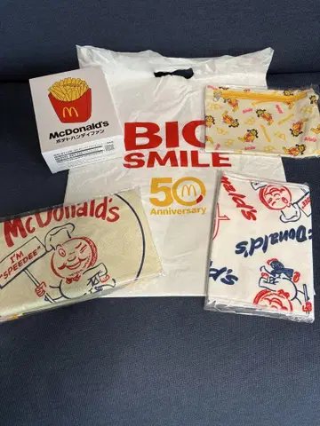 맥도날드 50주년 기념 굿즈 세트