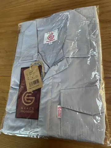 그레이스 엔지니어즈 실버 그레이 L 사이즈 작업복