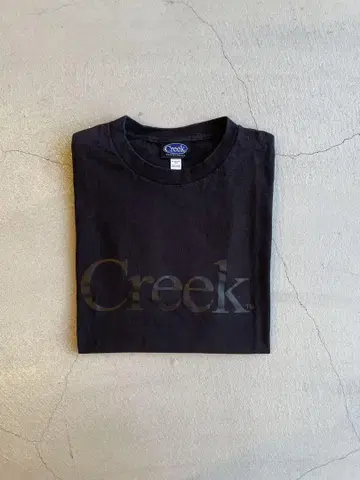 Creek 반팔 T셔츠 블랙