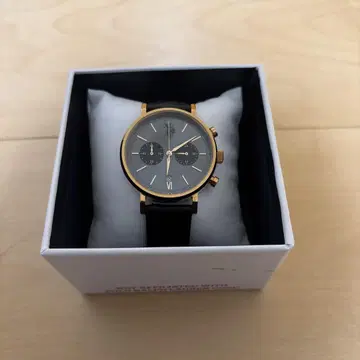 U.S. POLO ASSN. 아날로그 손목시계 블랙/골드