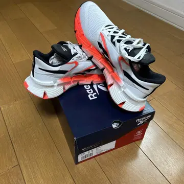Reebok FLOATZIG 1 화이트/오렌지 남성용 25.5cm