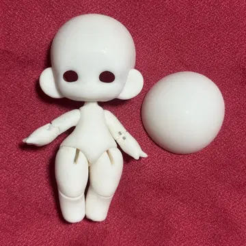강아지 솜사탕 소체 수지제 13cm 정도 1/8 스케일