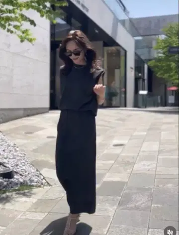 아뉴앙스 숄더 턱 컷 셋업