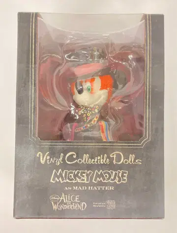 MEDICOMTOY VCD 미키마우스 AS MAD HATTER