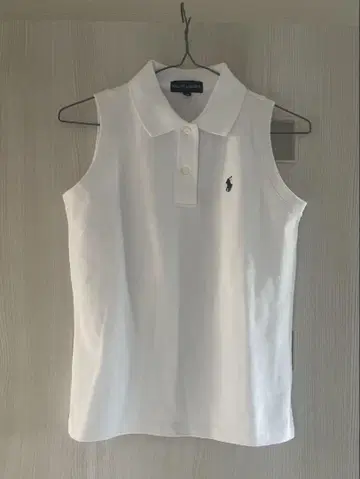 RALPH LAUREN 랄프 로렌 피케 셔츠 슬리브리스 사이즈 160