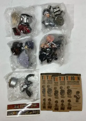 카이요도 TRIGUN 흉상 01 K&M 노멀 컬러 5종 세트