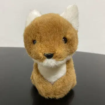 당시의 물건 오이케 여우 봉제 인형 쇼와 레트로 m7