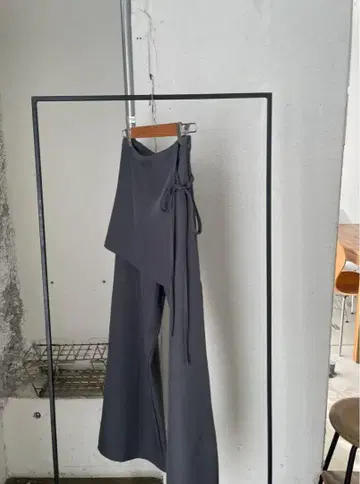 calin original wrap pants 와이드 팬츠