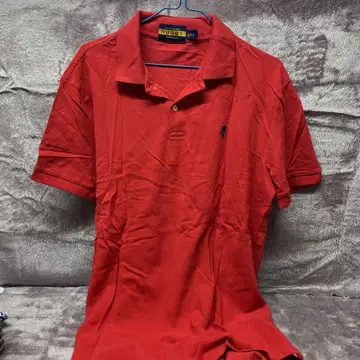 Ralph Lauren Rugby 레드 피케 셔츠 L