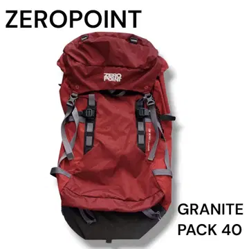 몬트벨 제로 포인트 GRANITE PACK 40 빨간색 RED