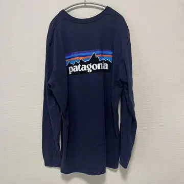 patagonia 긴팔 티셔츠 롱티 네이비 XL 사이즈