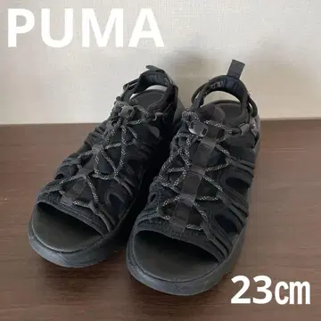 PUMA 스포츠 샌들 블랙