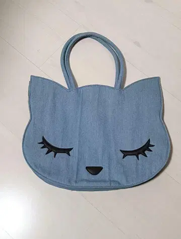 오스마시푸짱 토트백 데님