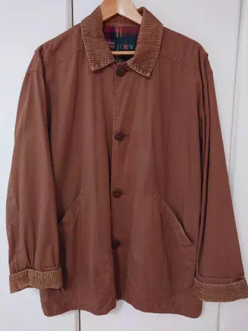 90s J.Crew 제이크루 필드 자켓 자이언트 택 브라운