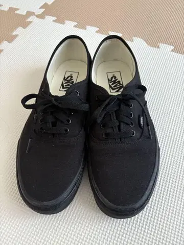 Vans 블랙 스니커즈 27cm