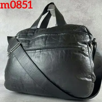 고품질 m0851 비즈니스 백 브리프 케이스 2way 가죽 블랙