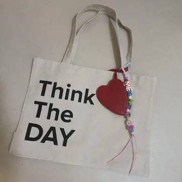 think the day 코튼 토트백 세트 사에코