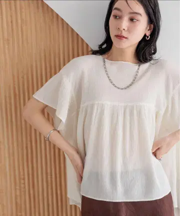 로리즈팜 요류 튜닉 SS 화이트