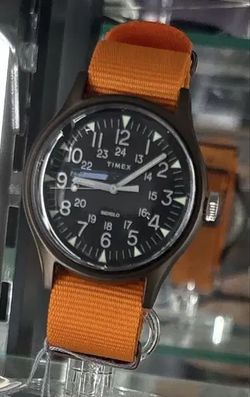 TIMEX 인디고 오렌지 나일론