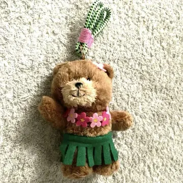 한국 한정판 스벅 BEARISTA 키체인 알로하 썸머