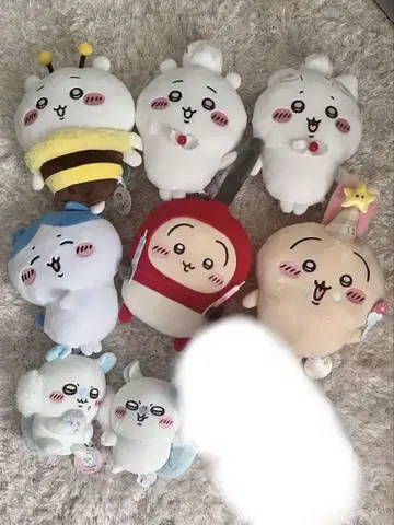 chiikawa 치이카와 (먼작귀) 경품 봉제 인형 세트