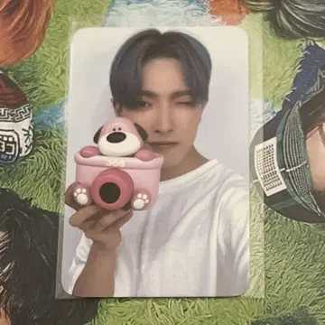 홍중 ATEEZ OUTLAW everline 특전 트레이딩 카드 1장