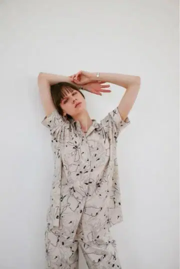 flower over shirt