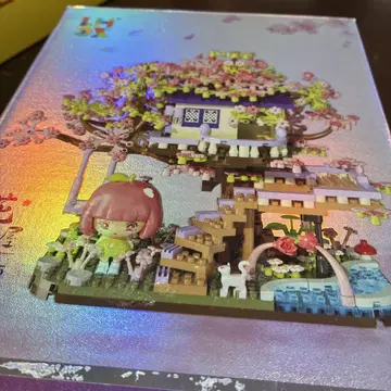 마이크로 블록 벚꽃