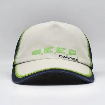 휴고보스 d.E.E.P ORANGE 자수 캡 구제 투톤