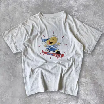 90s 스마일리 티셔츠 빈티지 스마일 실그루 스티치