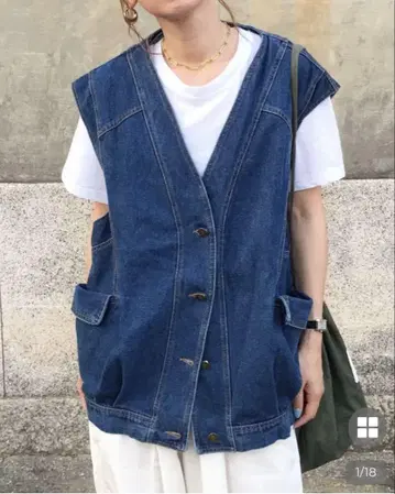 새상품급 데님 베스트 [nugu klee]
