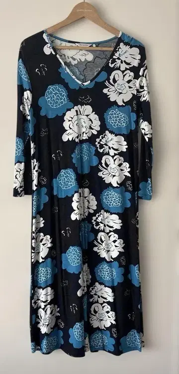 marimekko Pioni(피오니) 원피스 블루