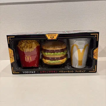 (최종 가격 인하) 맥도날드 에반게리온 밸류 메뉴 세트