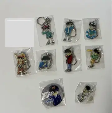 코난 탐정사 키링 컬렉션 캔뱃지 요네하나 상점가 아크릴 키링