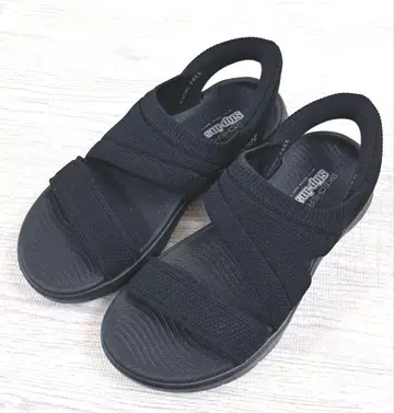 스케쳐스 슬립 인즈 샌들 블랙 24cm 미사용 새상품